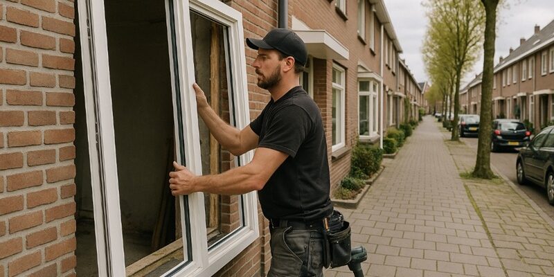 Kunststof kozijnen plaatsen in ridderkerk